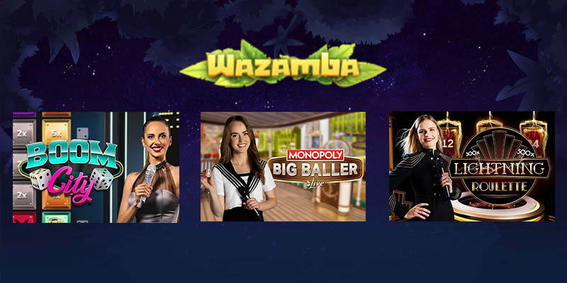 Wazamba casino live